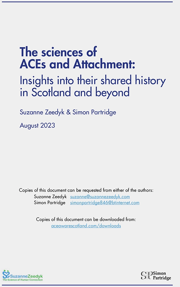 ACEs & Attachment - Zeedyk & Partridge - 2023 - CoverPage-web